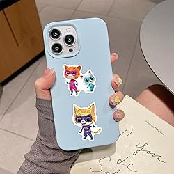 50pcs Cartoon Supper Kitties Stickers for