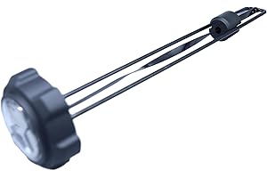 TTDYKX 12.5 Inch Snowmobile Screw on Gas Fuel Cap with Gauge 54-1811 203491 Compatible withSki-Doo Mx Z Formula Summit Touring Scandic 1996-04