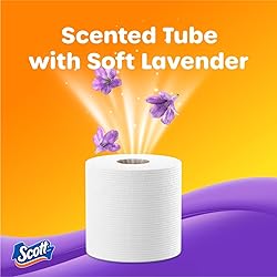 Scott ComfortPlus Toilet Paper with Soft Lavender