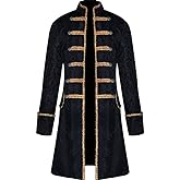 Apocrypha Mens Vintage Tailcoat Jacket Goth Long Steampunk Victorian Frock Coat