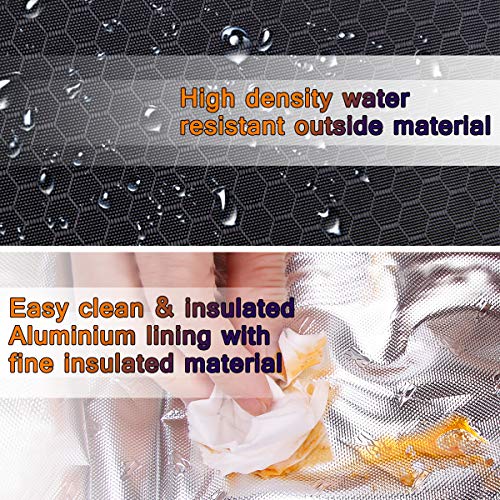 image for BALORAY Lunch Bags for Men Women with Shoulder Strap, Insulated Lunch 