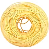 Natural Hemp Wick, 61m Edible Wick for Butter Candle Portable Edible Candle Wicks for Butter Candle Slow Burning Candle Wick 