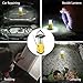 Qooltek Multi-functional 4-way Powered Solar Hand Crank LED Camping Lantern with AM/FM Radio and Emergency Cell Phone Charger (Yellow)