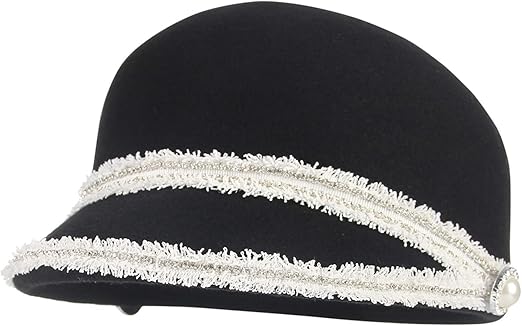winter white dress hats