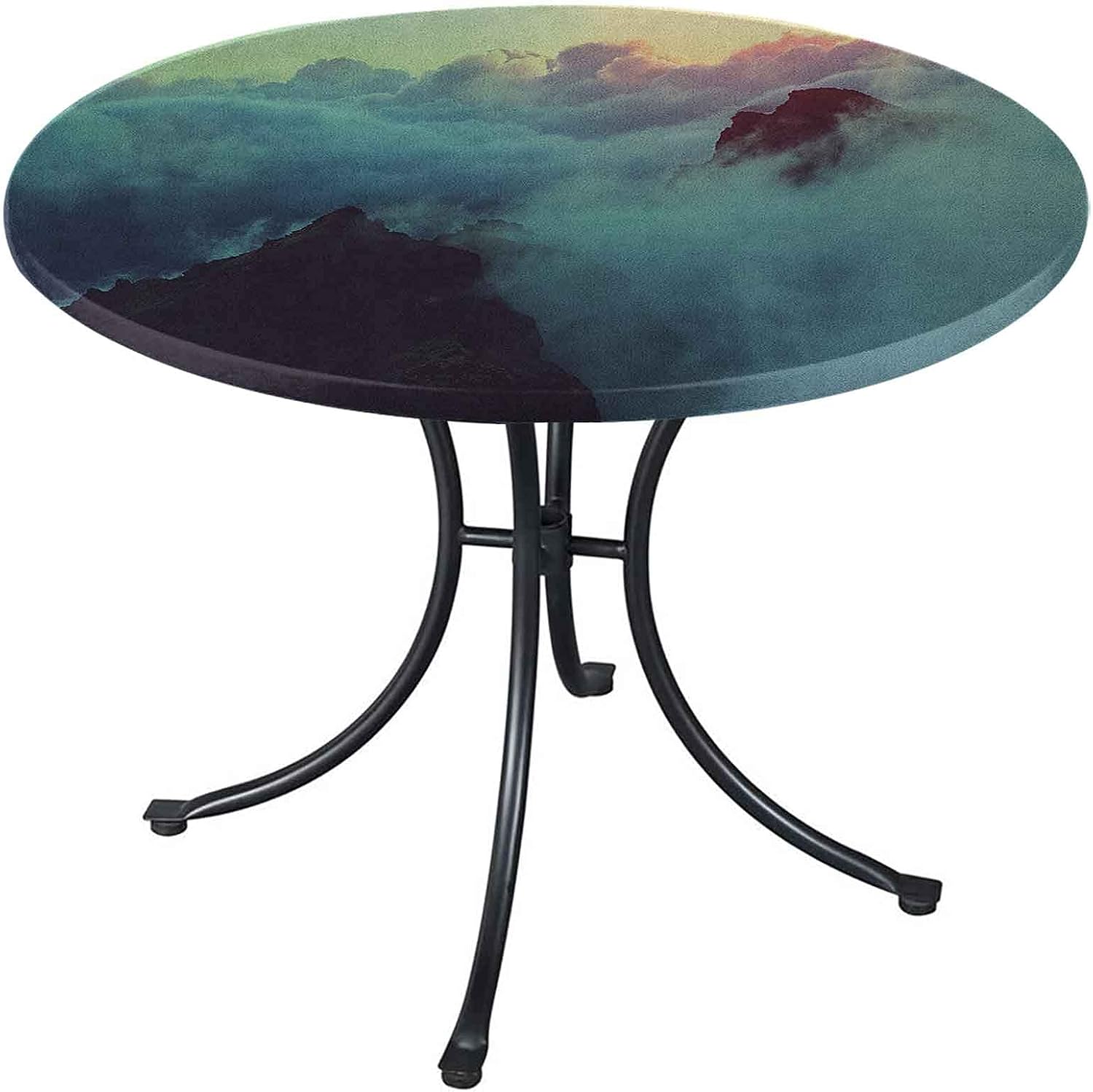 Clouds Round Table Cover 40