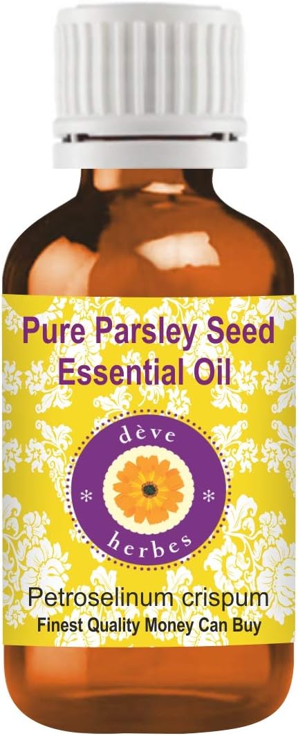 Pure Parsley Seed Oil (Petroselinum crispum) Natural Therapeutic Grade10ml (0.33 oz)