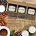Old Factory Scented Candles - Coffee Shop - Set of 3: Coffee Bean, Hazelnut, and Chai Tea - 3 x 4-Ounce Soy Candles - Each Votive Candle is Handmade in the USA with only the Best Fragrance Oils