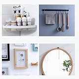 CONGGUAN 12 Pieces Adhesive Picture Hooks Self Adhesive Wall Hangers view 6