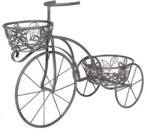 penny farthing plant holder