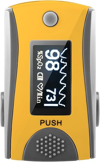 BLT M70 Fingertip Pulse Oximeter CE FDA Approved OLED Display Grayscale