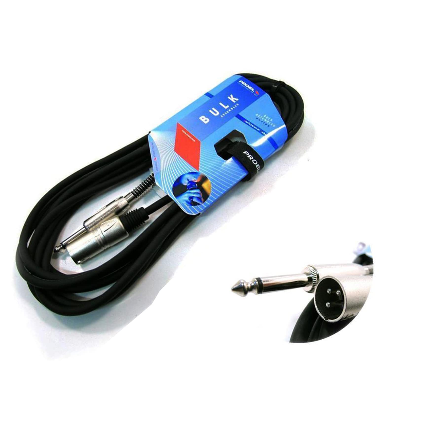 PROEL Bulk220Lu10 Bk Professional Unbalanced Mono Jack Cable