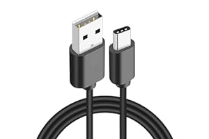 Suptig 2 Pack Charging Cable Compatible with Gopro Hero 13/hero12/11/10/9/8/7/6/5/hero Session gopro max Charging and Data Sync Cord(Black)