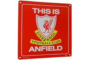 LIVERPOOL F.C. Liverpool FC - "This is Anfield" Official Metal Sign