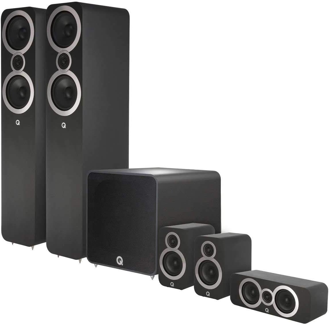 Q Acoustics 3050i 5.1 Plus Home Theater System (Black)