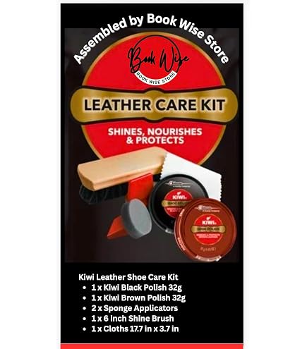 Amazon.com: Kiwi Shoe Polish 2-Pack with Horsehair Brush and Shine