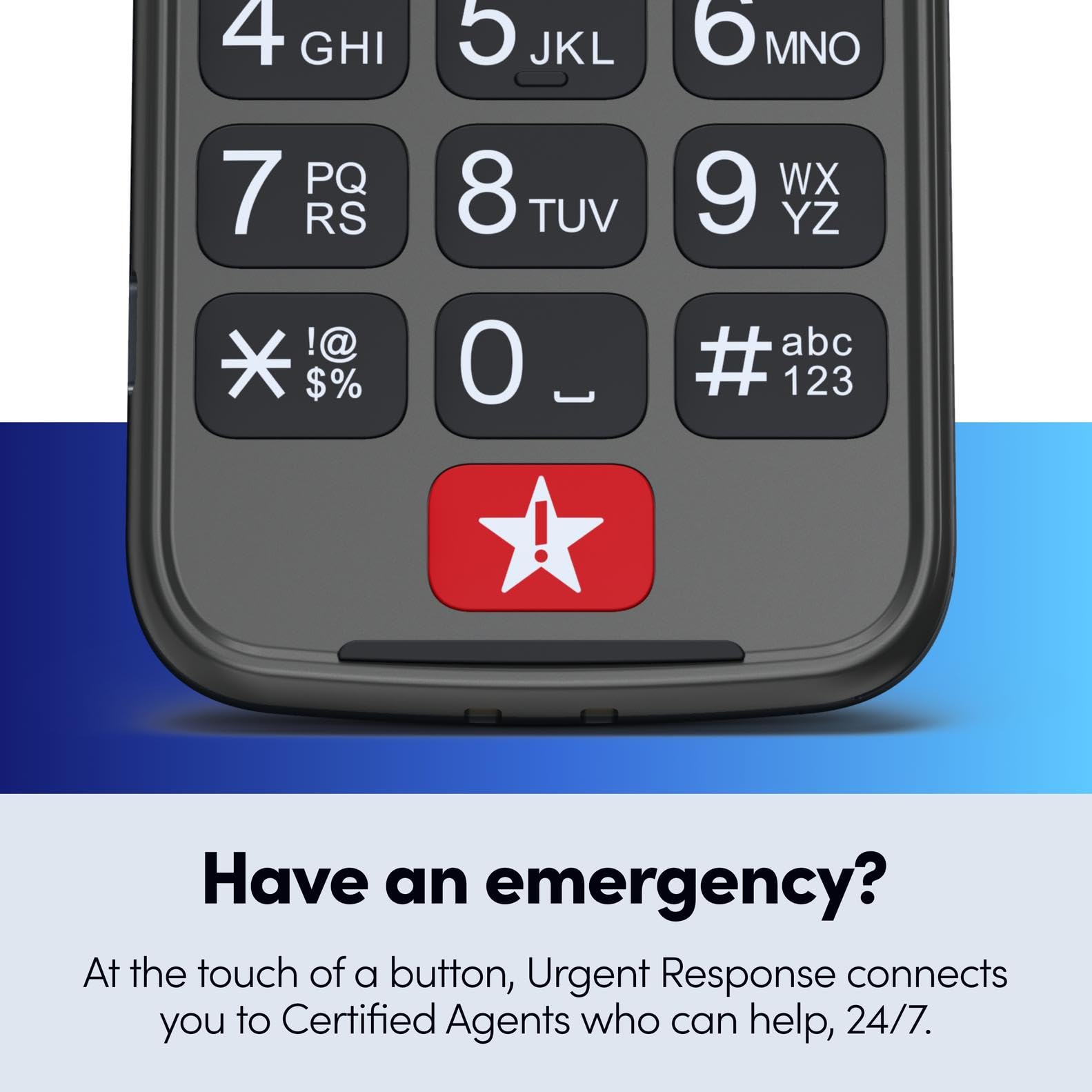 Lively Jitterbug Flip2 - Flip Cell Phone for Seniors - Not Compatible with Other Wireless Carriers- Must Be Activated Phone Plan- Graphite