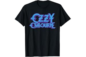Ozzy Osbourne – Purple and Blue Logo T-Shirt
