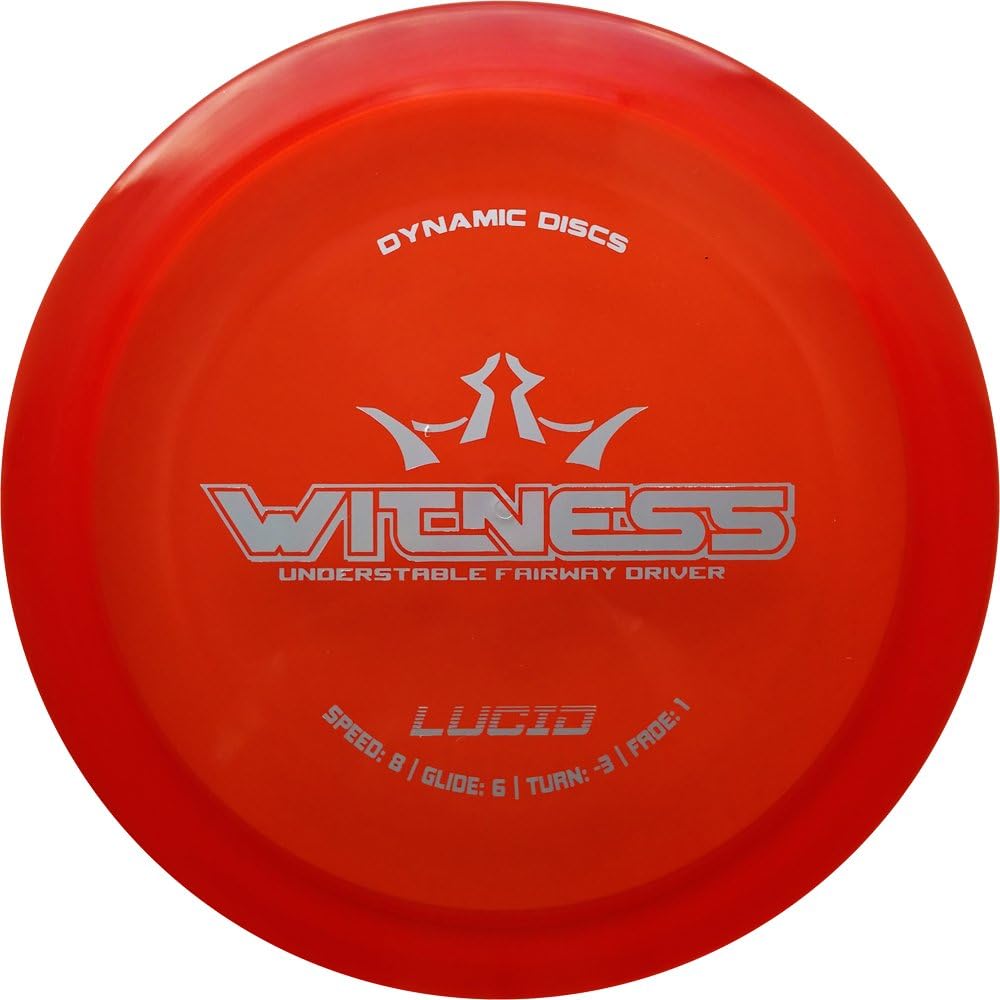 Dynamic Discs Lucid Witness Fairway Driver Golf Disc [Colors May Vary]