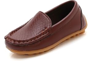 YWPENGCAI Toddler Slip-on Shoes Boys Loafers Candy Colors Girls Moccasins