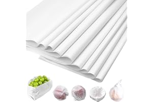 RYKOMO 200 Sheets 15 x 20 inch Acid Free Archival Tissue Paper, White No Lignin FreePacking Tissue Paper for Preserving Clothing Storage Christmas New Year Party Decor and DIY Wrap
