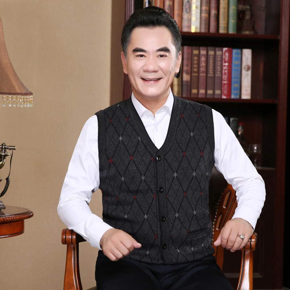 old man sweater vest