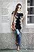 Relipop Women Summer Tunic Short Sleeve Casual Loose Blouse Top (Black, Small)