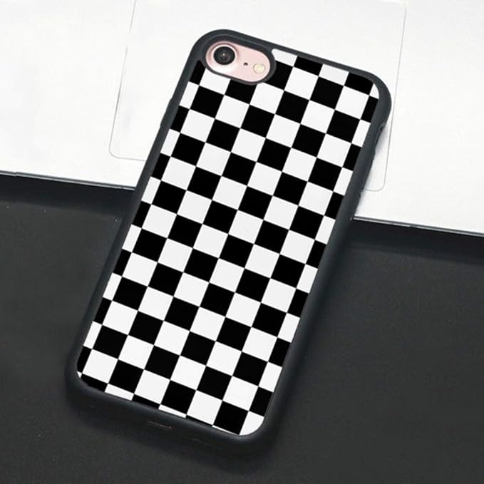 Checkerboard Phone Case Compatible with iPhone 11 Pro Max XS XR X 7 8 ...