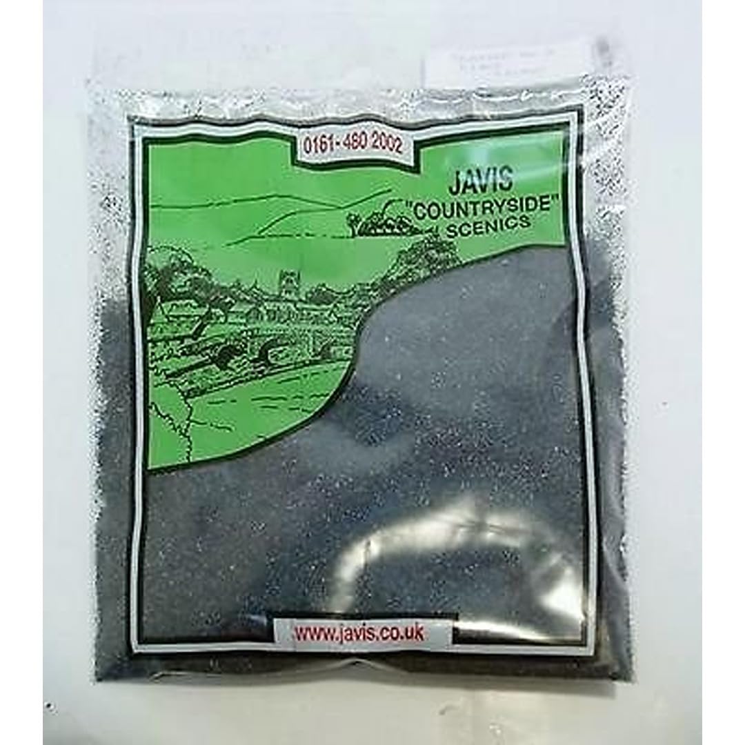 Scenic Scatter, Model Railway/Wargaming, Black Tarmac, Javis