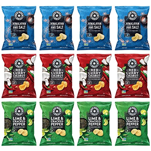 Red Rock Deli Style Potato Chips, Variety Pack, 2 Ounce (12 Count
