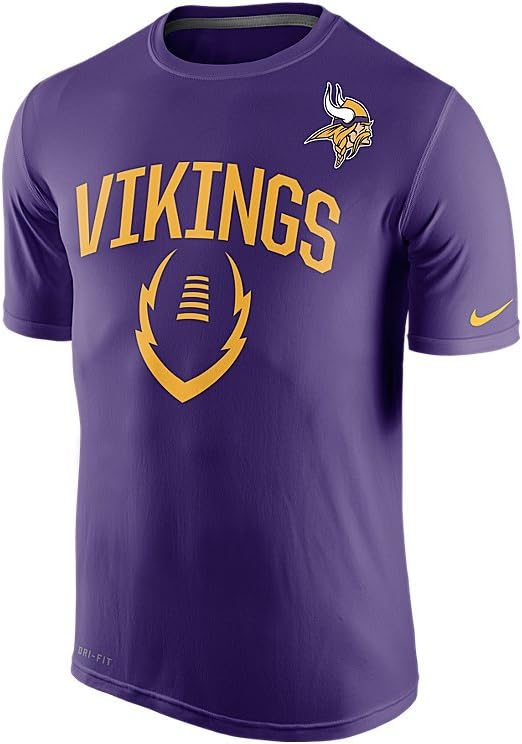 vikings dri fit t shirt