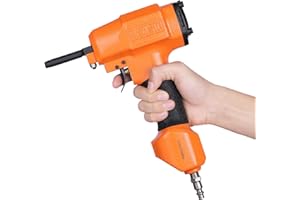 KAMSIN KT38 Pneumatic Nails Puller for Recycling Removing Nails shank diameter of 3-5 mm (0.118"-0.196") Air Punch Nailer Air Power Nail Remover Gun Nail Puncher Light Weight Denailer Gun