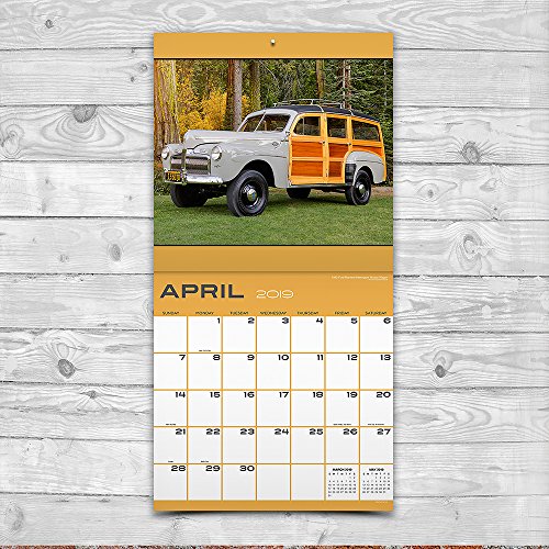 2019 Classic Cars Wall Calendar - Thumbnail 7