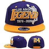 Los Angeles New Premium 24 LA Legend Purple Gold Era Snapback Hat Cap
