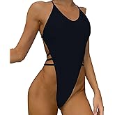 Faringoto Sexy Bathing Suit Women Swimwear Thong One Piece Swimsuit