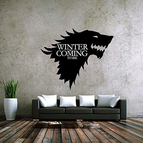 LPStar Removable Game of Thrones GOT Large Westeros Wall Decor Decals Murals Home Decoration Sticker 18x15 inch (18 x 15")