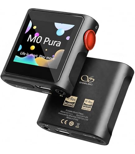 Amazon.com: FIIO DISC Portable HiFi Music Player, Dual DAC Digital