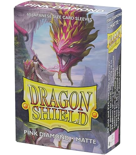Dragon Shield Japanese Size Matte Clear Outer Sleeves (60-Pack) – Protect Your Card Collection