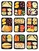 10 Pack 3 Compartment Meal Prep Food Storage Containers with Lids/Portion Control Bento Lunch Box Set/Dishwasher Microwave Safe Cover with Plates 10 Sporks(36ounce)
