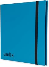 Vault X 12 Pocket Strap Binder 480 Cards Blue 20 Pages Standard view 3