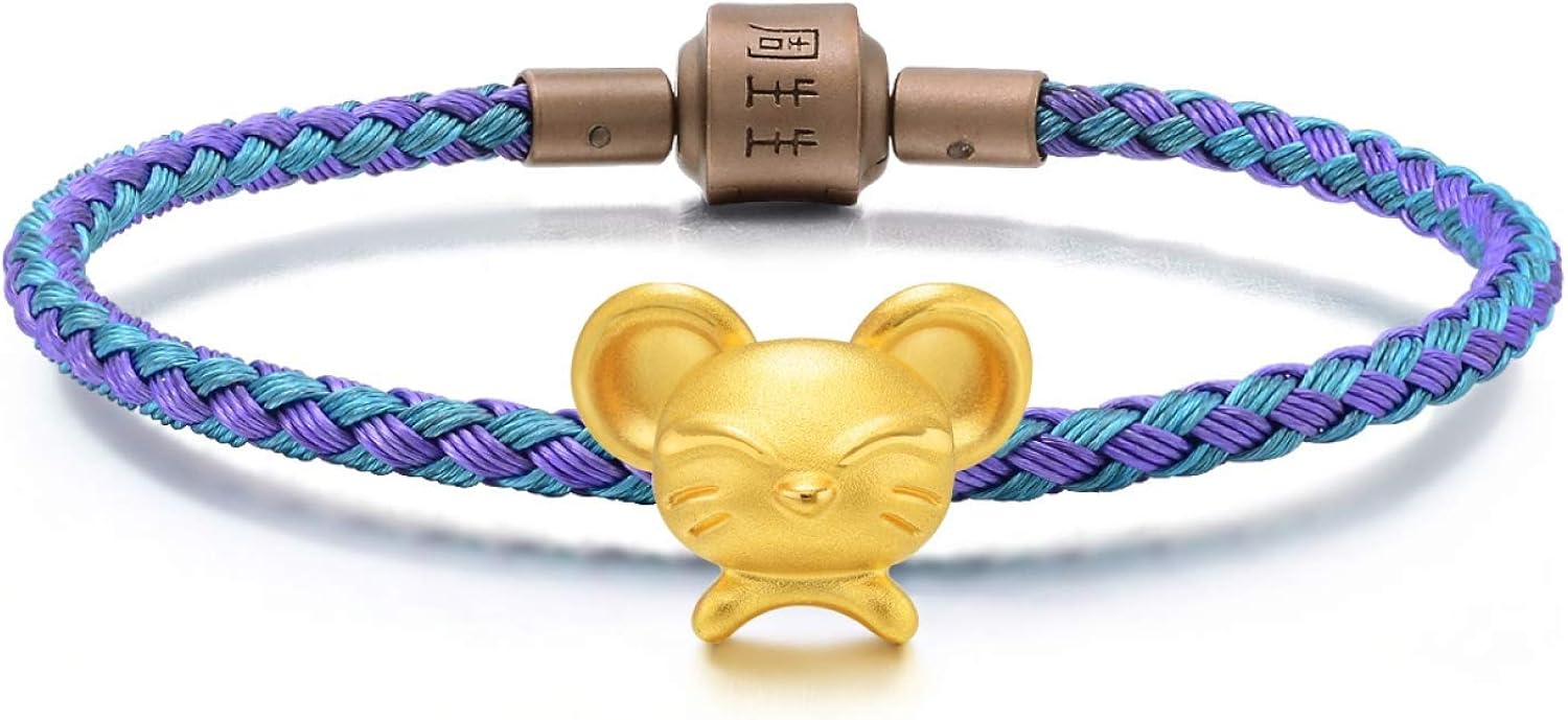 Chow Sang Sang 999 24K Solid Gold Chinese Zodiac Charm for Women [Not