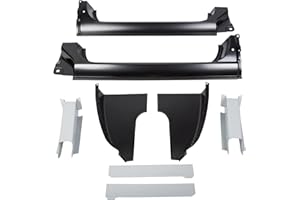 Kojem Cab Repair Kit Rocker Panels & Rocker Backing Plates & Cab Corners & Cab Floor Supports Compatible with 1973-1987 Chevy
