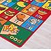 Champion Rugs 8x10 Kids Area Rug ABC Food Learning/Playtime Carpet (7ft4in.x10ft4in.) (8 Feet X 10 Feet)