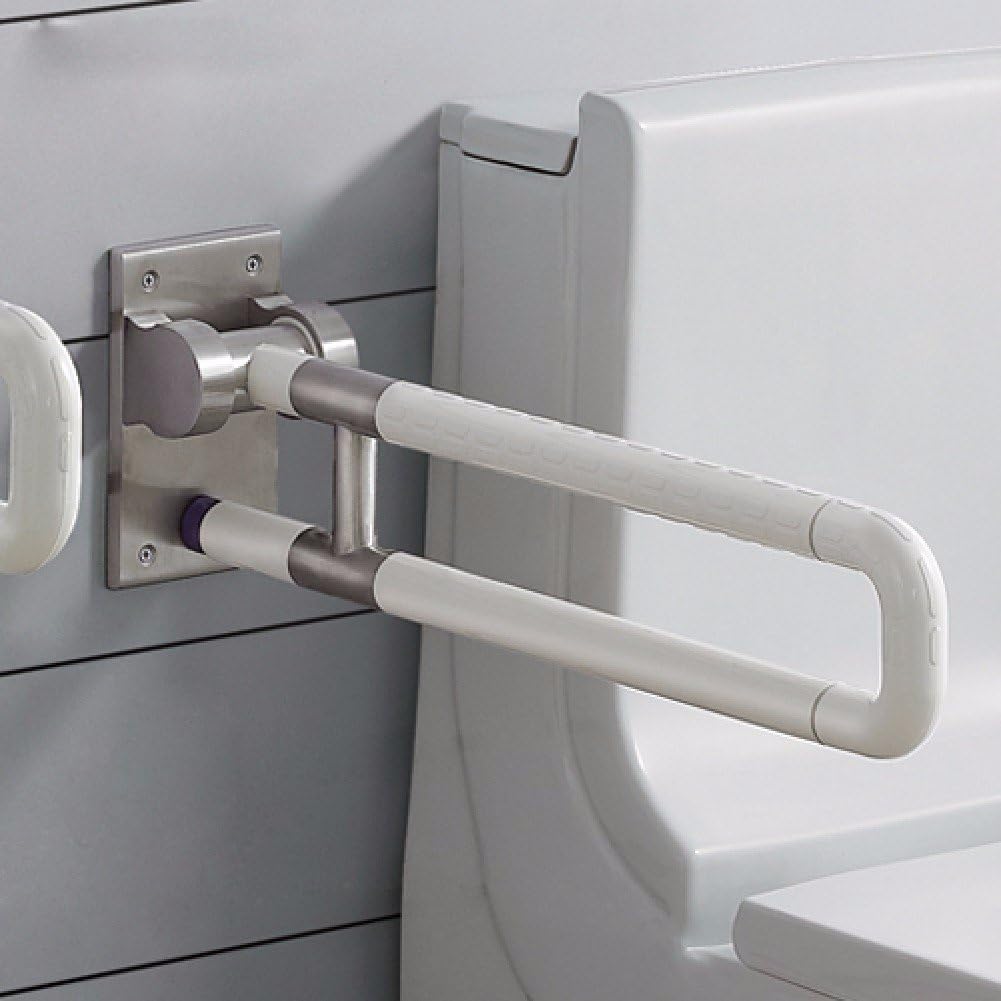 WAZZJ Antiskid barrier folding armrest, bathroom handle, toilet, toilet bowl, toilet armrest