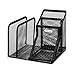 Rolodex Mesh Collection Desk Organizer, Black (22171)