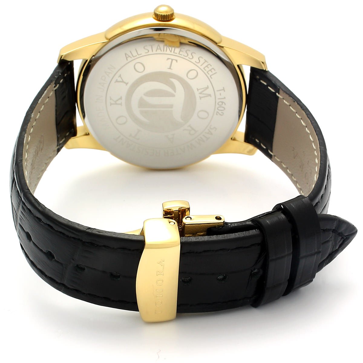 Mua Tomora Tokyo Watch Black x Gold Size: [Case] Approx. H 2.0 x W 