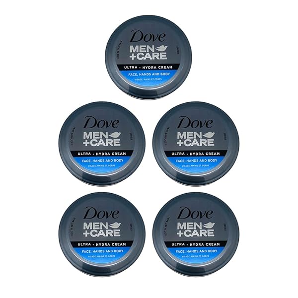DOVE MEN+CARE ULTRA-HYDRA CREAM WITH 24 HOUR MOISTURIZATION, 2.53 FL OZ