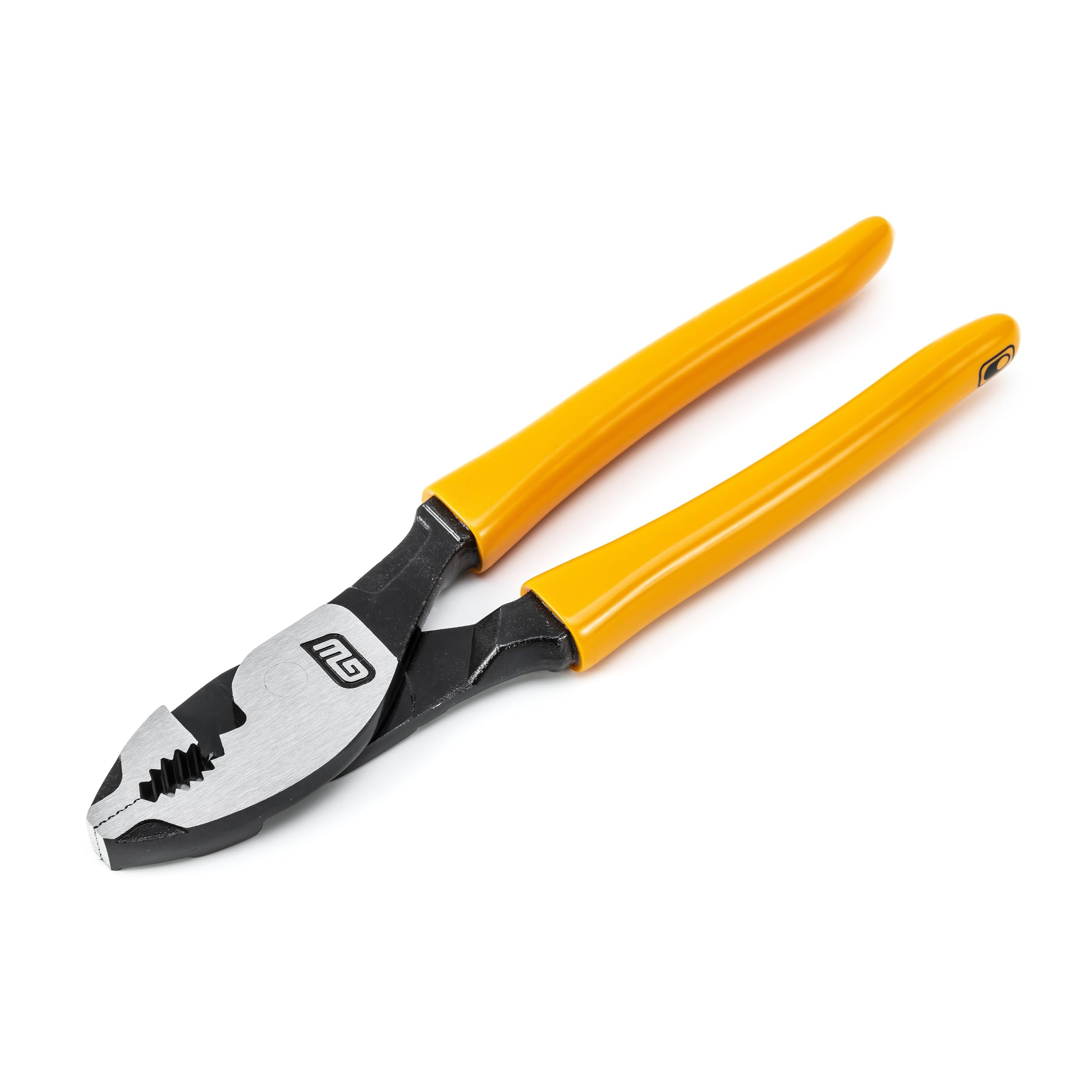 GearWrench 82175C Pitbull Dual Material Slip Joint Pliers, Cross Hatched Jaw Tooth Design 8"/203,2mm