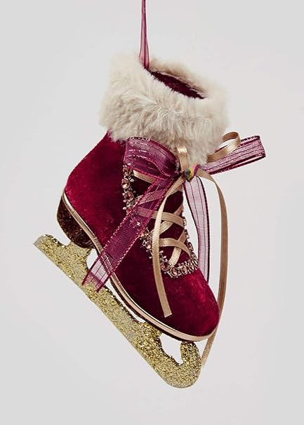 Ra Homestore Velvet Ice Skate Christmas Tree Decoration Amazon Co