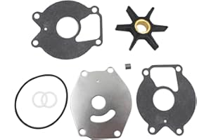 SeaSierra 85089T7 Water Pump Repair Kit for Mercury Mariner Outboard 2 Stroke 15-25 HP 4 Stroke 9.9-15 HP Motor 47-85089Q4