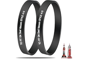 ATUOE Vacuum Belt Replacement for Dirt Devil Style 4/5 Featherlite/Powerlite/Swivel Glide/Power Max Pet Upright Vacuum Cleaner, Compatible with Models: Parts 3720310001, 1540310001 and 1LU0310X00
